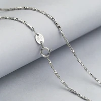 lo paulina new arrival rhombus flower link chain for woman 925 silver statement link chain necklace lpc006