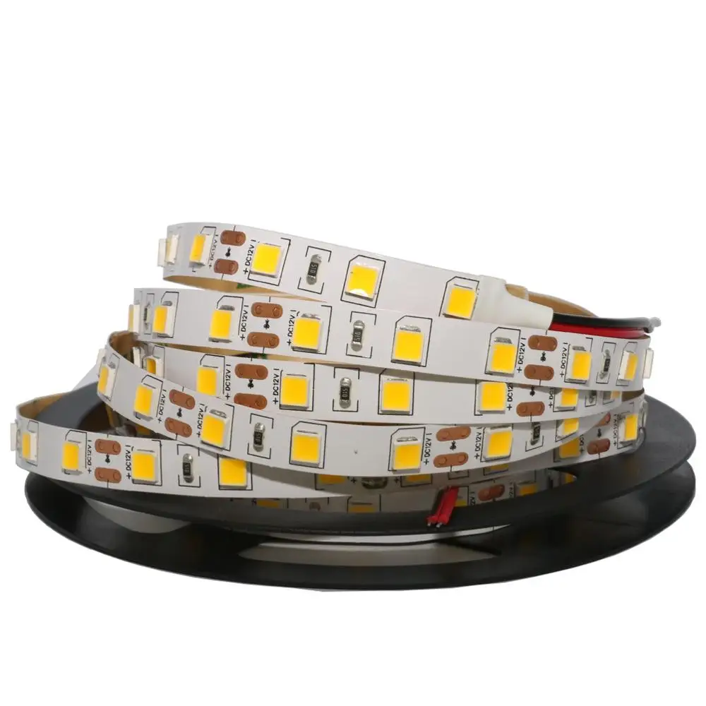Khaosen 5054 SMD IP20 Fita Светодиодная лента светильник не водонепроницаемый DC 12V Tira гибкая