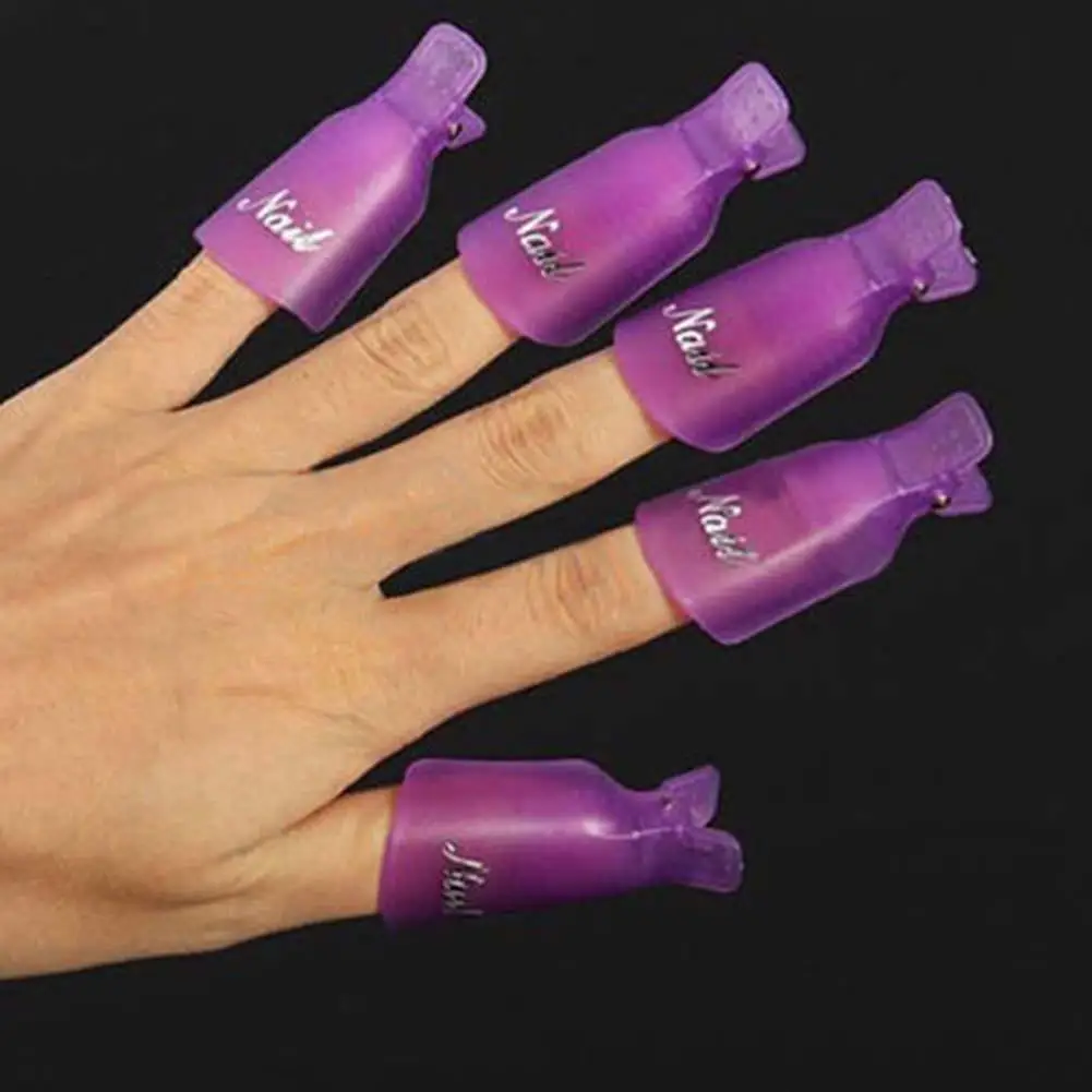 10 шт. Профессиональный лак для ногтей УФ-гель удаления обертывания дизайн