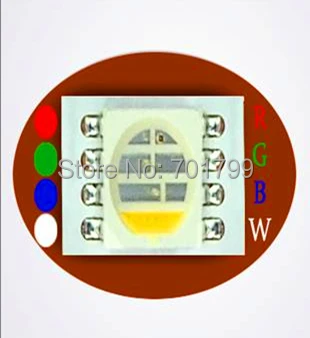 Новый светодисветодиодный RGBW 5050 SMD всего 4 чипа упакованные в полость|chip tuning|led wooden