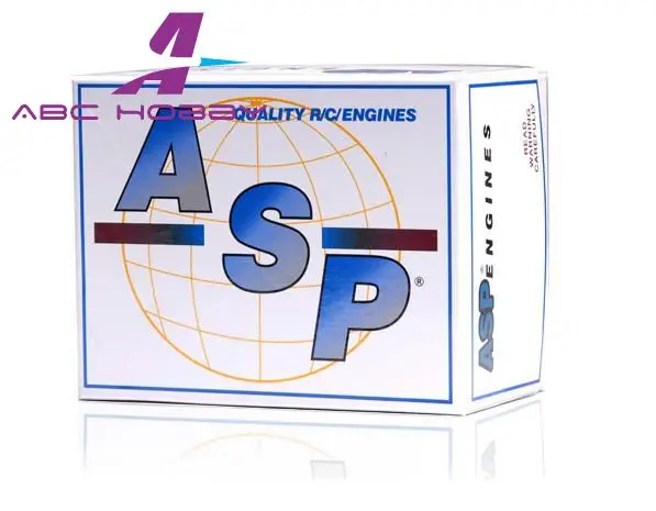 Двухтактный 2-тактный метаноловый нитро двигатель ASP 21CX с пусковым устройством 1/8