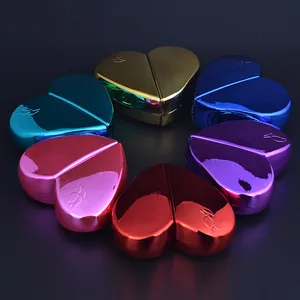 Пустой дорожный мини-контейнер для духов в форме сердца 2019, 25 мл, парфюмерная бутылка многоразового использования, распылитель спрей-насос