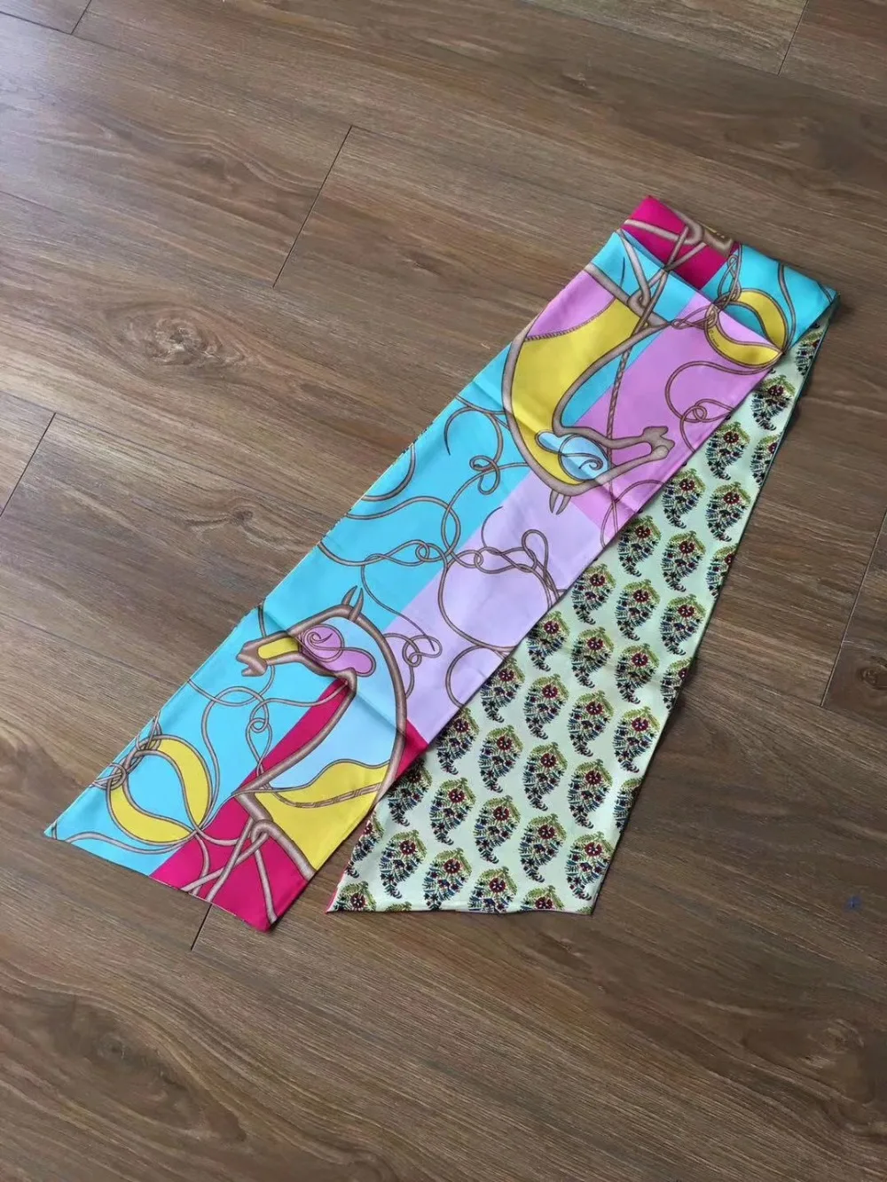 

Женский шарф из 100% шелка, длинный шарф ручной работы, 156*20 см, 2019