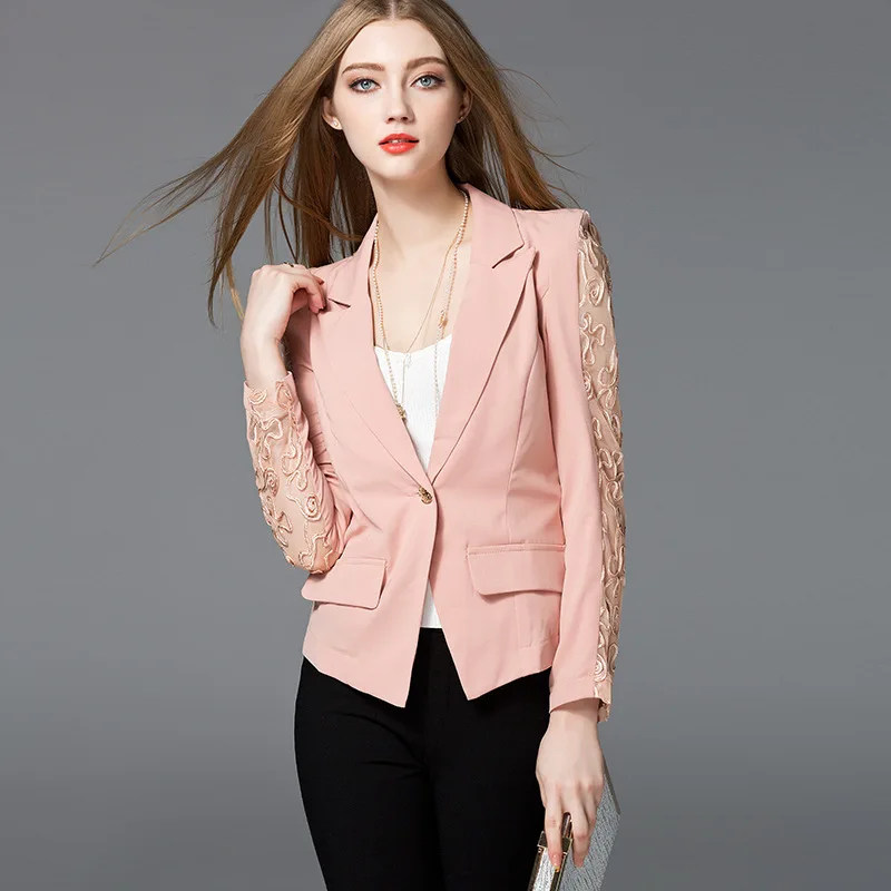 Женский блейзер короткий тонкий с рукавом три четверти|blazer elegant|suit blazerdesigner blazer |