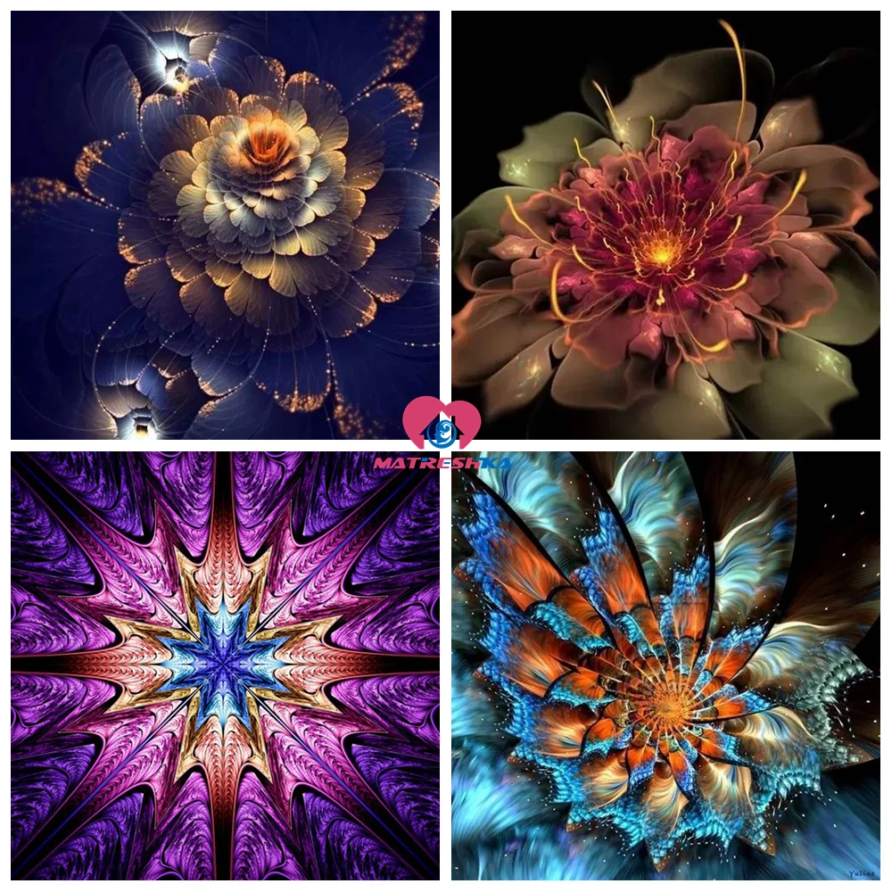 Full Square/round 5D DIY Diamond Painting&quotmandala flower&quotaccessories Drill Embroidery Cross Stitch kits Mosaic Home Decor Gift | Дом и