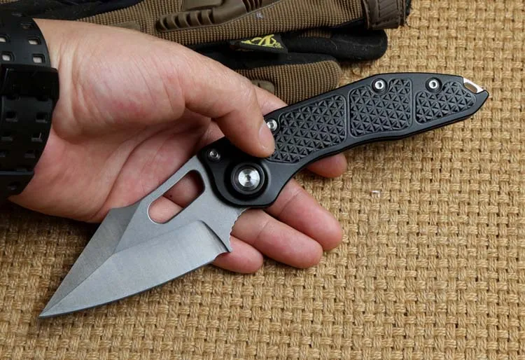 Складной нож DICORIA Stitch D2 blade 6061-T6 с алюминиевой ручкой для кемпинга охоты карманные