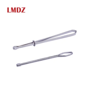 LMDZ 2 шт. легкая в вытягивании эластичная лента ремень для ношения веревка ткацкий инструмент из нержавеющей стали Толкатель получить Cited зажим Пинцет