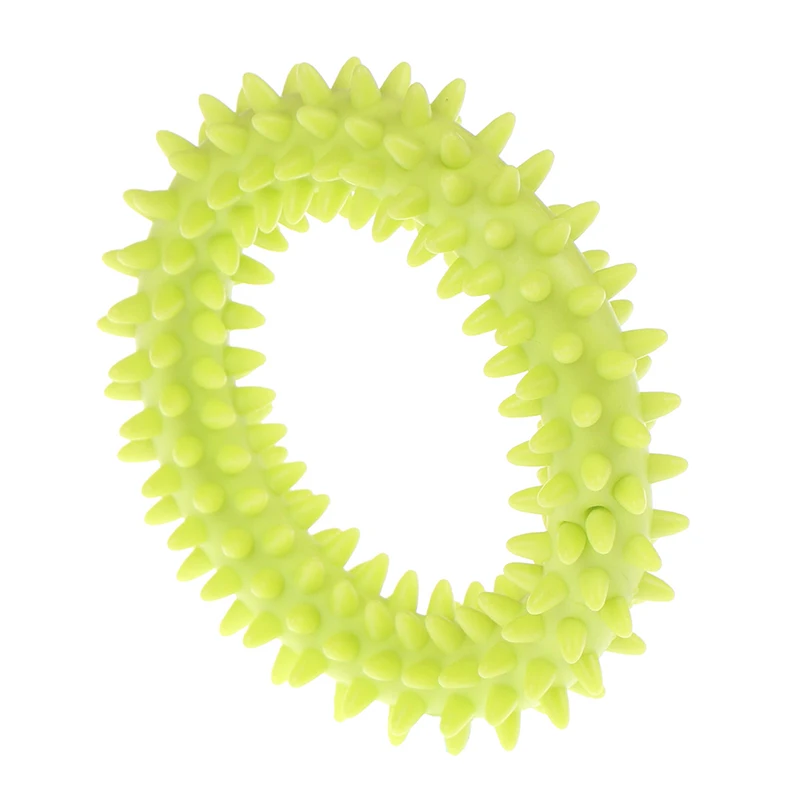 Многоцветный нетоксичный круг резиновые игрушки для собак Собака Щенок зубов