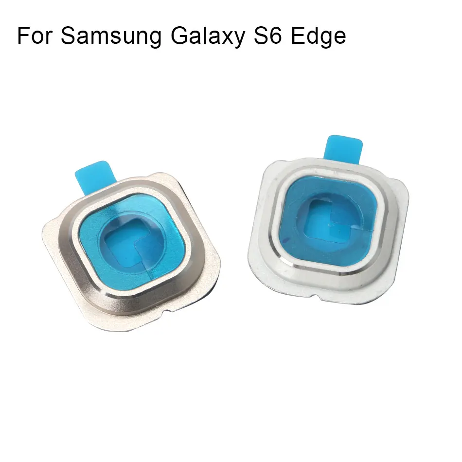1 комплект для samsung Galaxy S6 Edge задняя камера рамка держатель стекло объектив