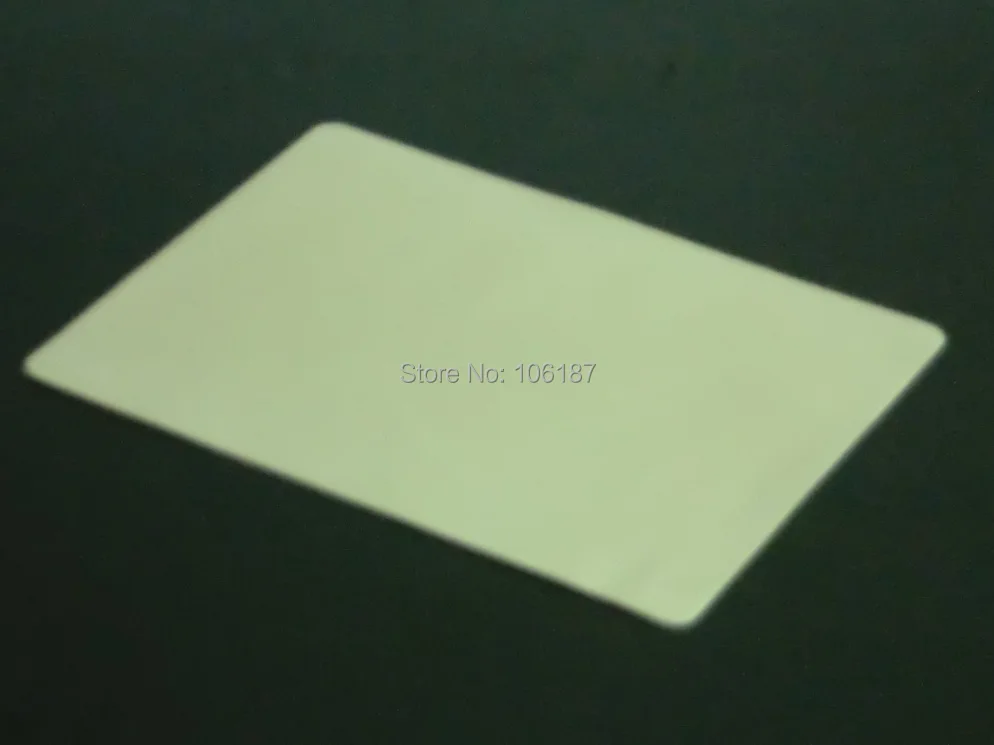 20pcs Tattoo Accessory White Rubber  Pro Tattoo Practice Skin Blank Plain 8 X 6  F