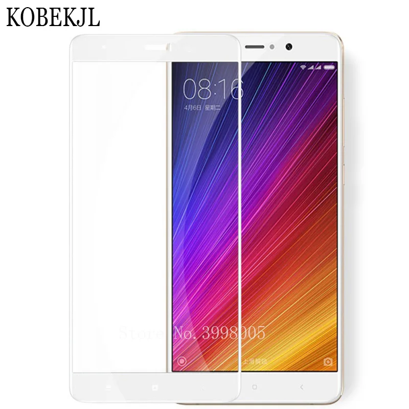 Защита экрана для Xiaomi Mi 5s Plus закаленное стекло защита с полным покрытием 5 7