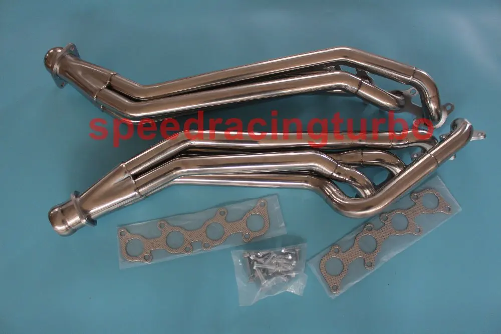 Выпускной коллектор с длинной трубкой для FORD 11-16 MUSTANG GT 5 0/302 V8 из нержавеющей стали