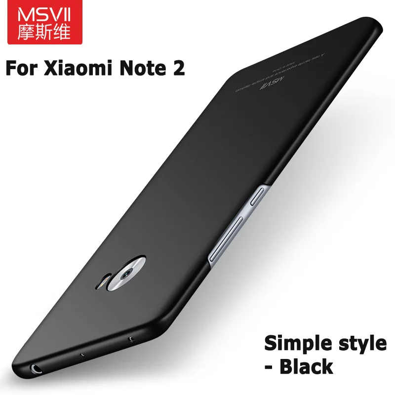 100% оригинальный бренд MSVII Роскошный чехол для Xiaomi mi Note 2 Жесткий Поликарбонат