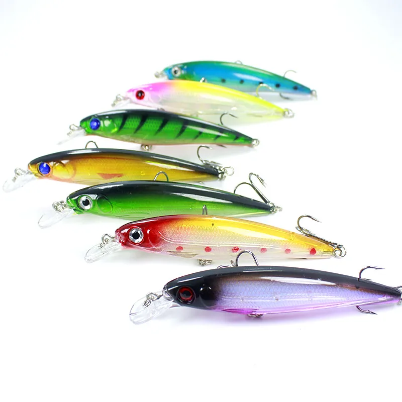 

KKWEZVA 11cm/13.5g Full waters Slowly sinking Minnow Fishing Lure Lot Fishing Lures Artificial Hard Fishing Bait Trout Bait