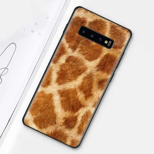 Черный ТПУ мягкий чехол с леопардовым принтом для samsung Galaxy S10e S10 S8 S9 Plus S7 A40 A50 A70 Note 8 9 силиконовый чехол для телефона - Цвет: 006