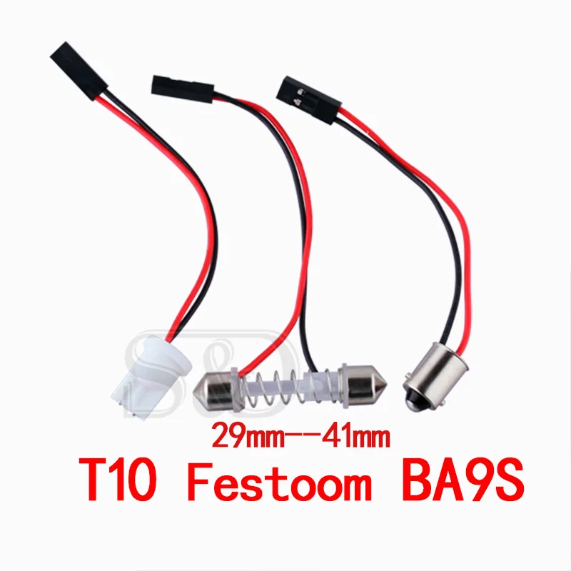 T10 BA9S Festoon 48 smd Автомобильный светодиодный светильник лампы панель внутренний