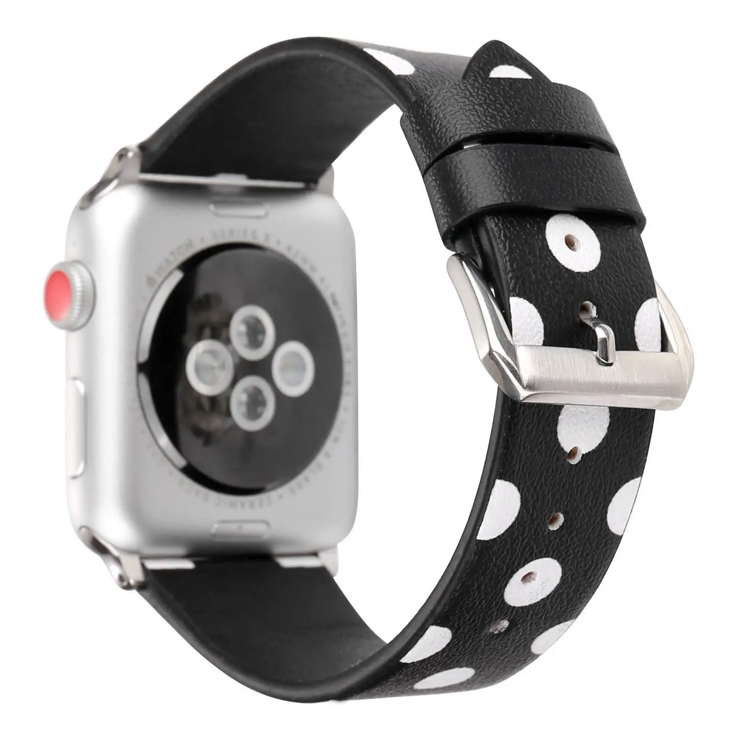 Ремешок для часов кожаный Apple Watch 1 2 3 4/5 точек 38 40 42 44 мм | Наручные часы