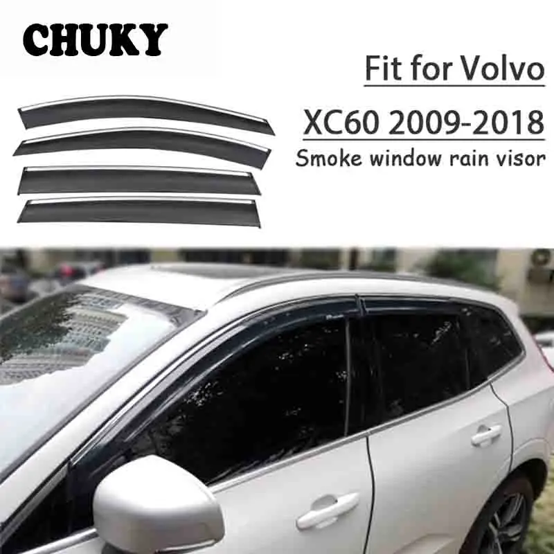 4 шт. солнцезащитные козырьки для Volvo XC60 2009 2015 2016 2017 2018|Навесы и укрытия| |