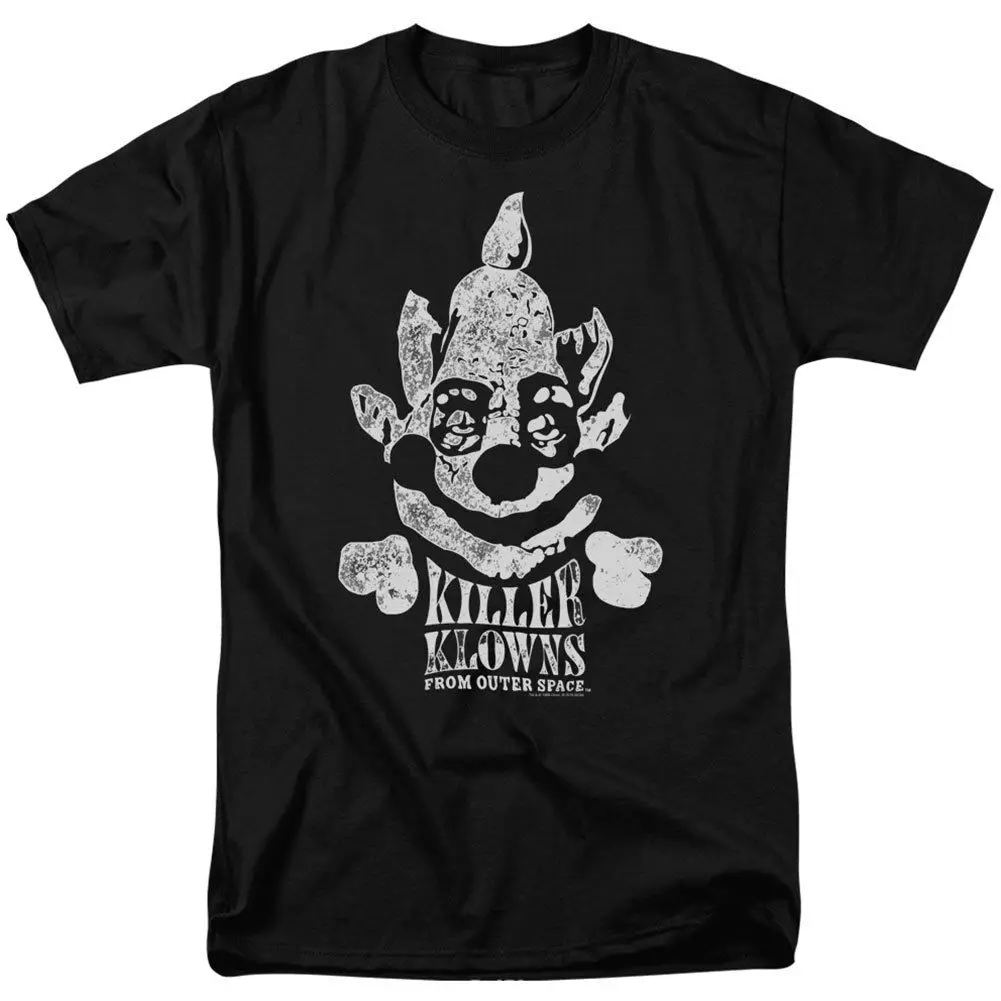Killer Klowns из космоса Мужская футболка Kreepy средняя Черная Новинка 2018 летние модные