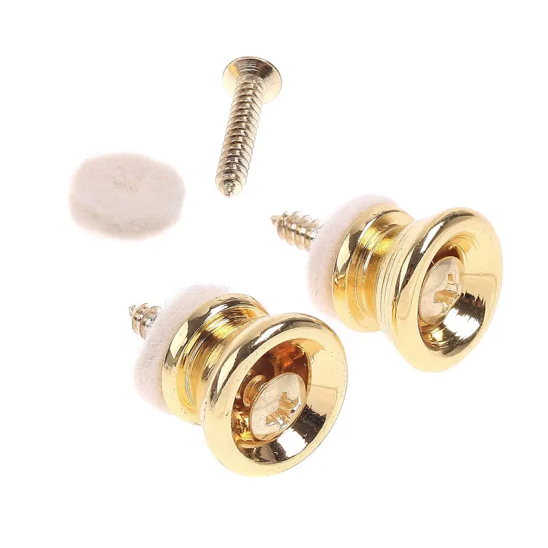 2 шт. металлический замок для гитары|Детали и аксессуары гитар| |