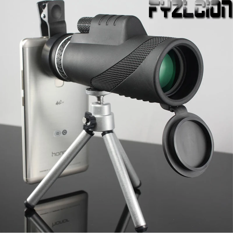 

Night Vision Monocular 40X60 BAK4 FMC Multi-Layer Enhanced Green Film Telescope Zoom Handheld HD Tools Waterproof Telescopio