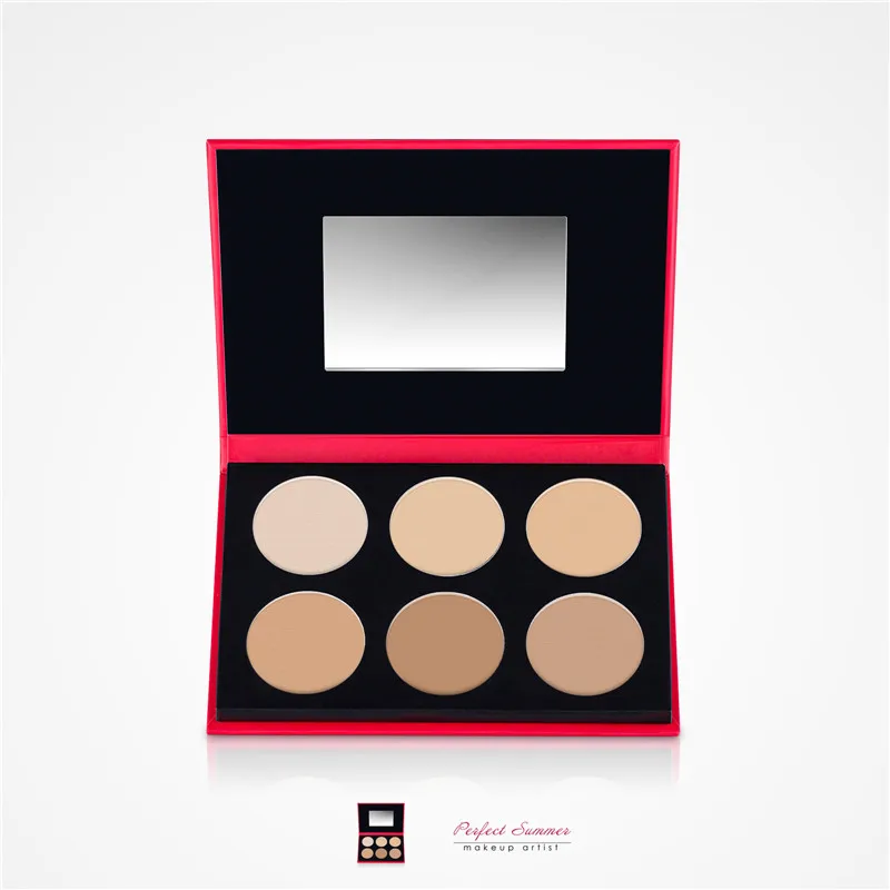 Идеальный Летний Лидер продаж Профессиональный 6 Цвет нажатии Уход за кожей лица
