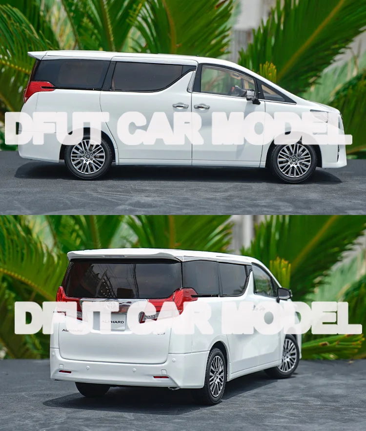 1:18 Масштаб сплава игрушка Alphard модель автомобиля Детские игрушечные машинки оригинальные авторизованные подлинные детские игрушки