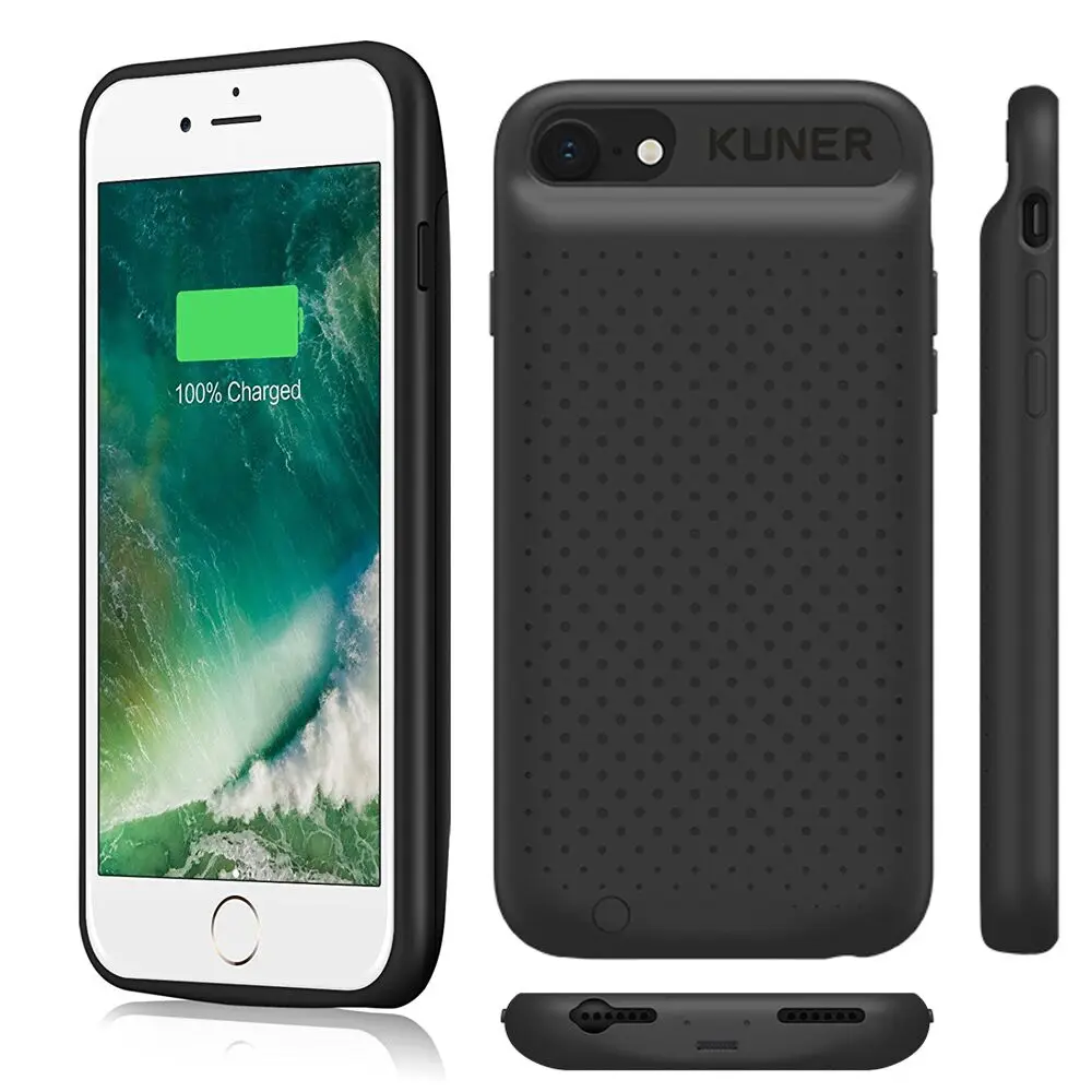 Внешний умный чехол из ТПУ для iPhone 6 6S 7 8 Plus зарядное устройство внешний