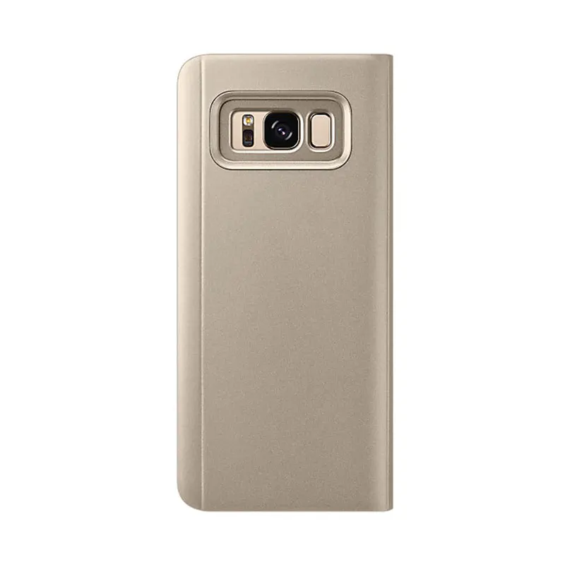 Для Samsung Galaxy S8 S 8 Plus зеркальный флип чехол 360 милый противоударный кожаный Броня
