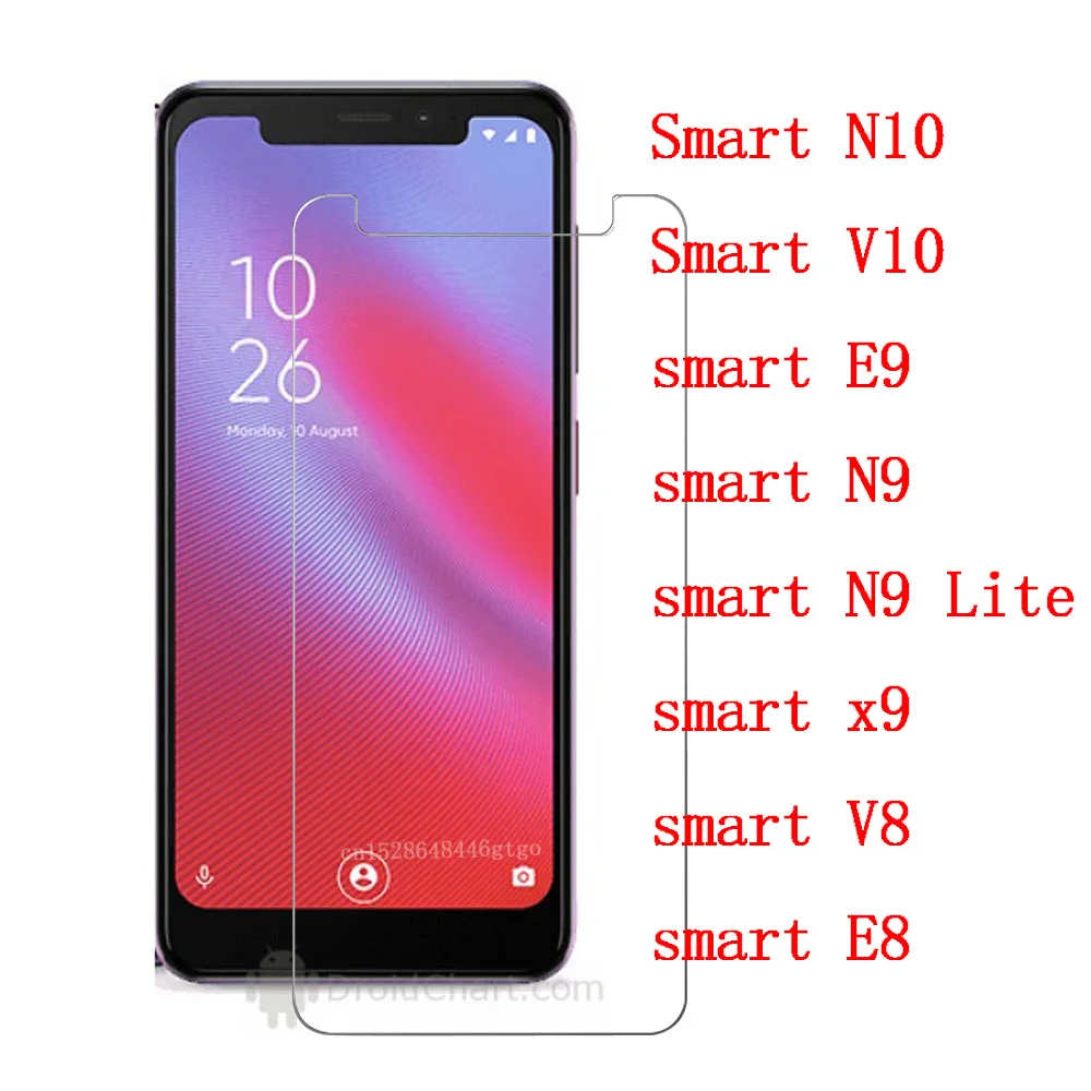 Для Vodafone smart V8 N10 V10 E9 N9 Lite x9 E8 защитная пленка из закаленного стекла Передняя