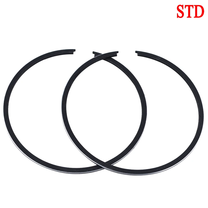 66mm Ring AHL размер отверстия STD~+ 100 66 мм 66,25 мм 66,5 мм 67 мм Мотоцикл поршень и кольцо и зажим комплект для Kawasaki KDX200 KDX 200 1989-2006 - Цвет: 66mm Ring