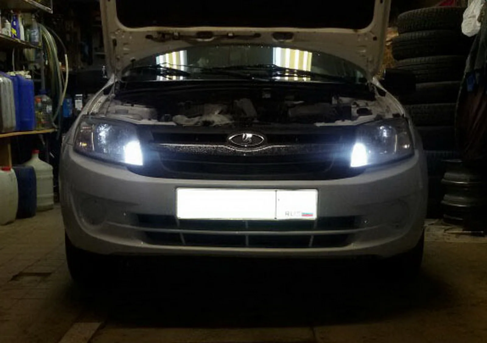 ANGRONG 10x H6W BAX9s 5 SMD светодиодный ная лампа парковочный боковой индикатор фонарь
