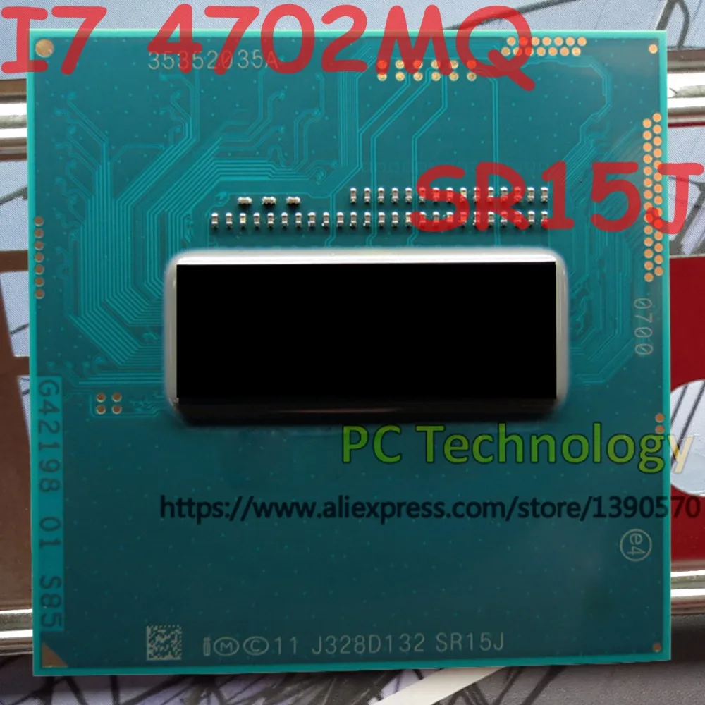 Original Intel Core I7 4702MQ SR15J CPU oem processor 2.2GHz 3.2GHz L3=6M Quad core freeshipping ship out within 1 day|intel i7|intel corecore i7 |