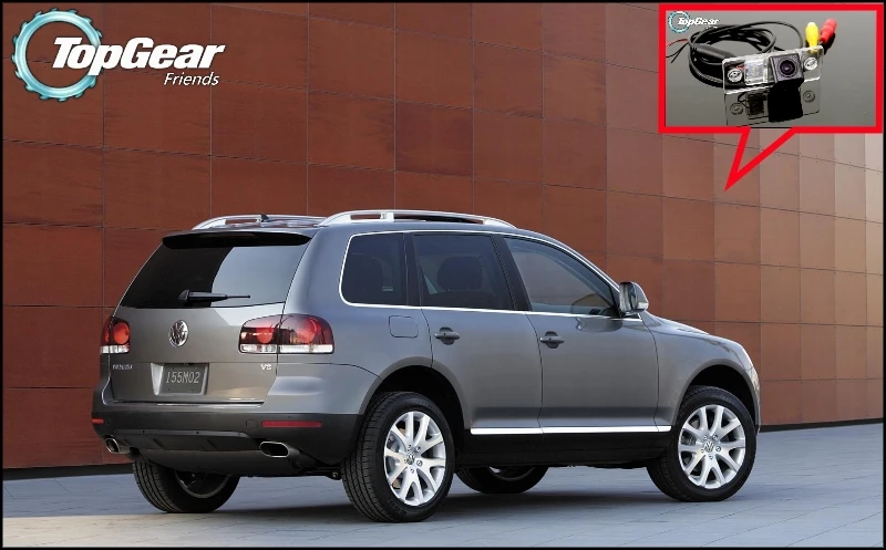 

Car Camera For Volkswagen VW Touareg High Quality Rear View Back Up Camera For TOPGEAR Friends Use | CCD + RCA