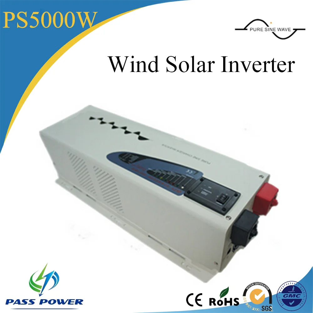 

24v 48v dc pure sine wave 5000w wind solar inverter off grid