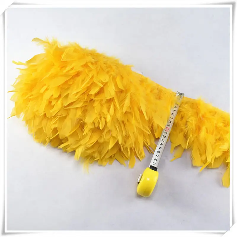 Новинка 10 ярдов/партия турецкое перо бахрома отделка 10-15 см chandelle marabou перья для
