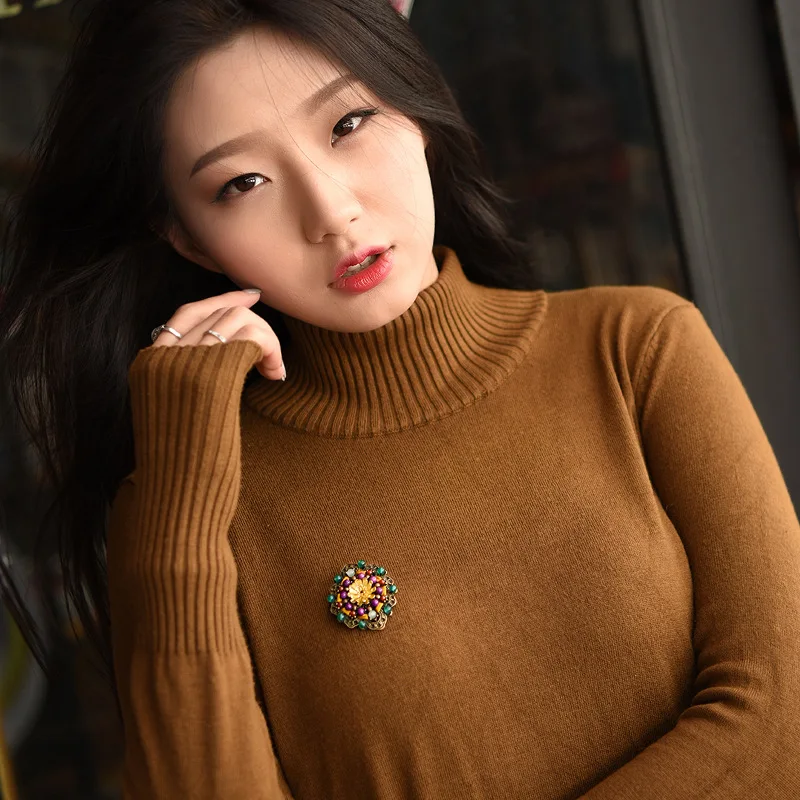 Женское Ожерелье с цветами стильные аксессуары специальное предложение высокое