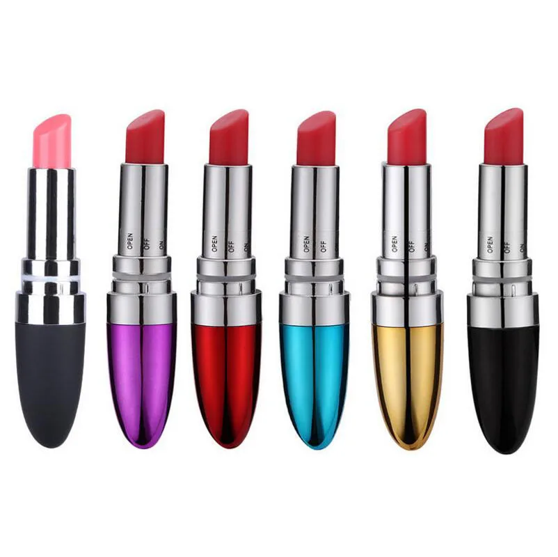 Новый Портативный Пуля Вибратор помада эротические игрушки клитор стимулятор