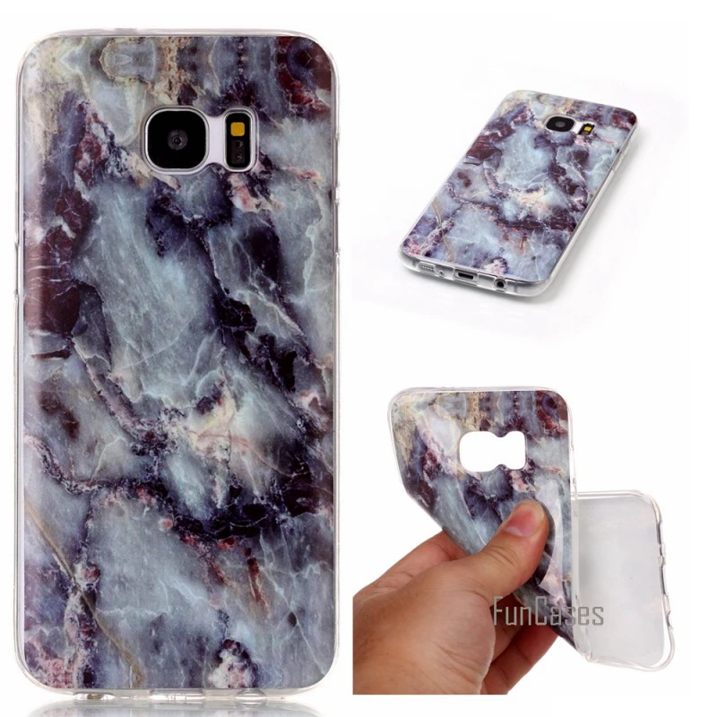 Для samsung Galaxy S8 Plus S7 Edge S6 S5 S4 S3 чехол, мягкий силиконовый чехол, чехол, Capinha Etui, гладкий мраморный рок чехол для телефона s - Цвет: 5