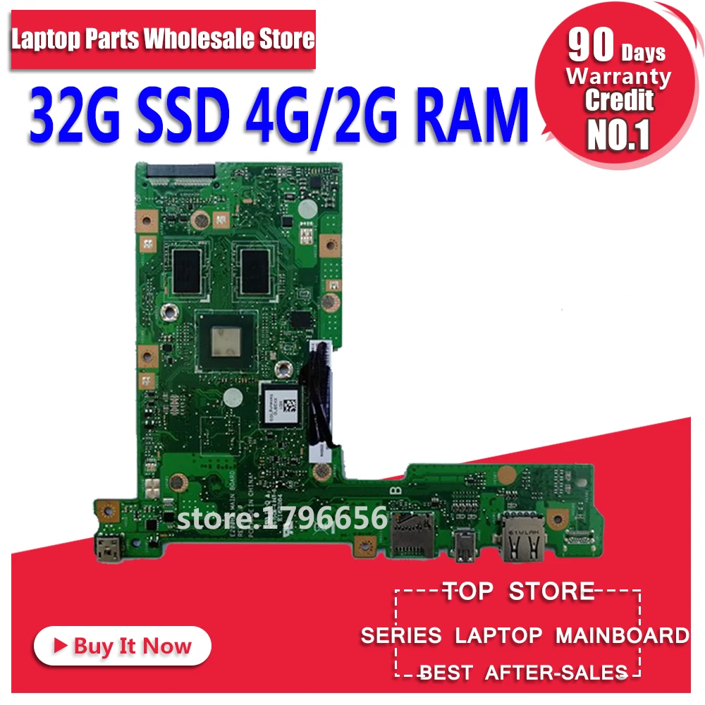 E200HA MAIN_BD._ 4G/2G RAM /Z8300/AS 32G SSD материнская плата для For Asus E200 E200H ноутбука| |
