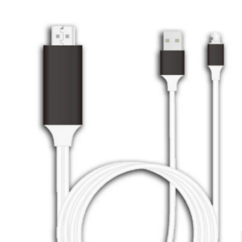 HDMI AV адаптер видео кабель 1080p для Apple iPad iPhone X 8 7 6 Plus Android к HDTV | Электроника