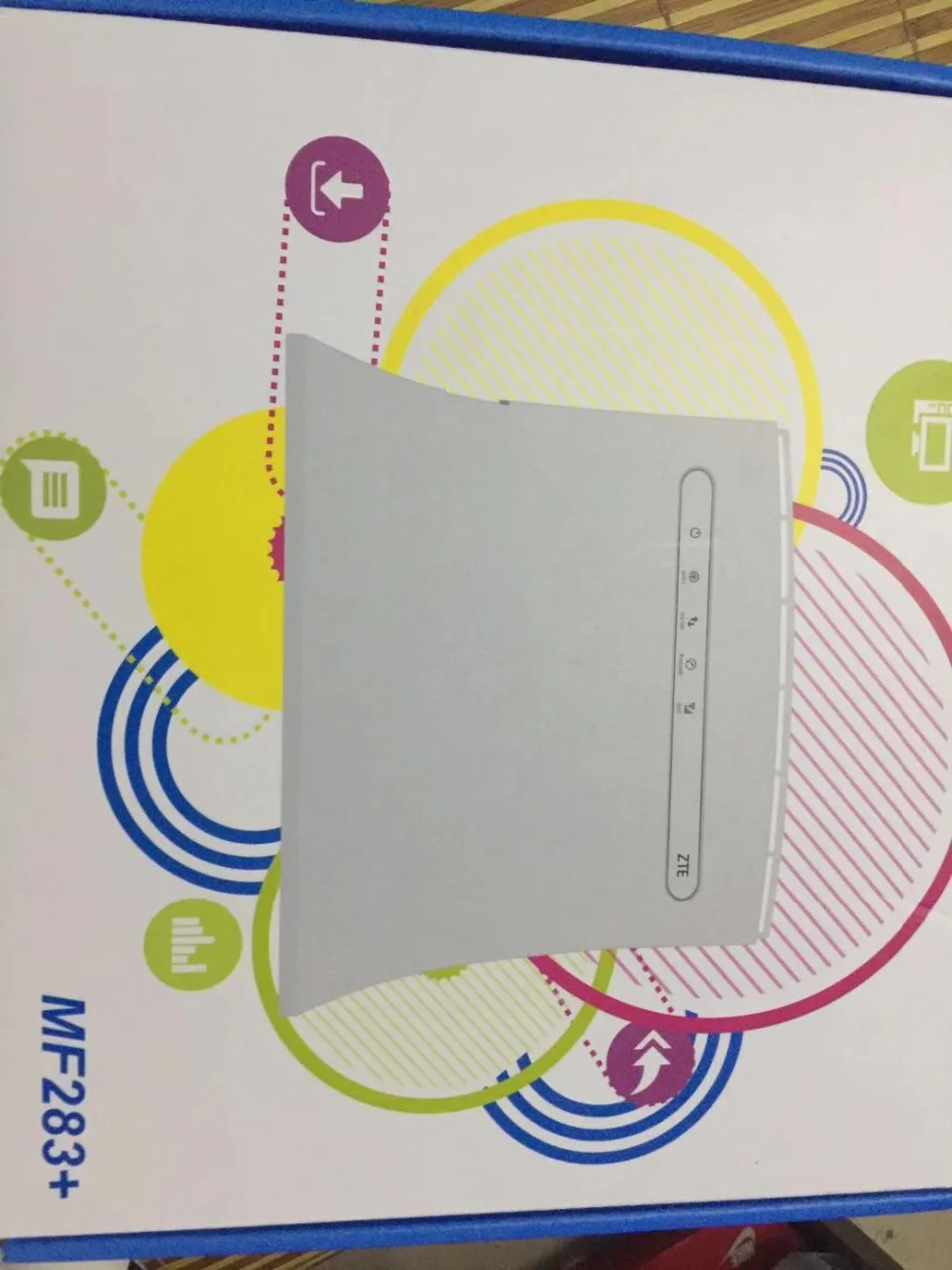 Разблокировка 4G Роутер ZTE роутер MF283 + FDD B1 B2 B4 (3) B5 B7 B8 B20 TDD 38 2G 3G LTE 150Mbps RJ11X2 2