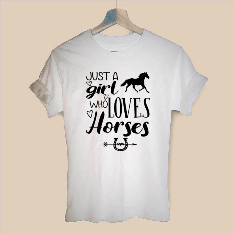 WHITE Новая футболка с надписью I Dont Need Therapy I Just Ride horse riding хлопковая футболка с короткими рукавами и круглым вырезом футболки для девочек, топы, женская одежда - Цвет: WHITE