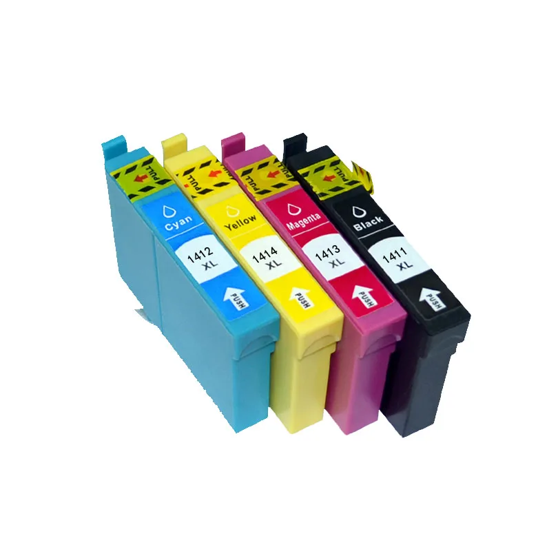 12 шт. картриджи для принтеров Epson T1411 T1412 T1413 T1414 ME 32/33/35/320/330/340/350 82WD/85ND/535/560W/570W |