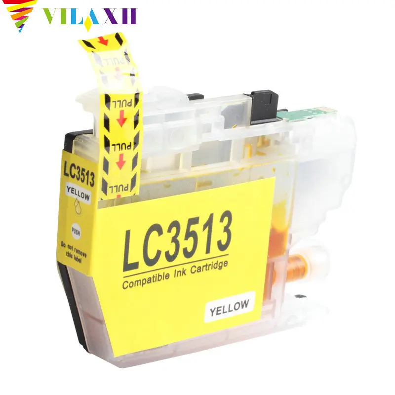 Vilaxh для Brother lc3511 lc3513 чернильный картридж совместимый DCPJ572DW MFCJ491DW MFCJ690DW MFCJ890DW
