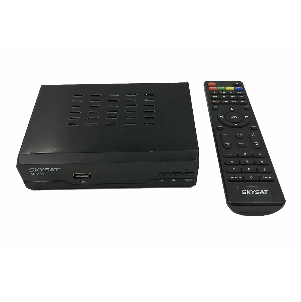 SKYSAT V20 H.265 DVB S2 Full HD 1080P спутниковый ресивер + 1 год Европа Испания Германия польский