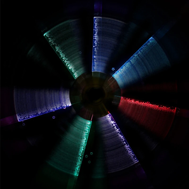 Светодиодный Радужный гелиевая ручка цветная гелевая волшебная палочка гелевые