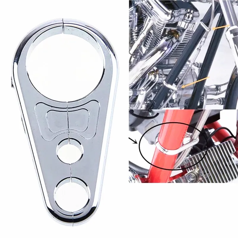 1 &quotалюминиевая рама для мотоцикла с ЧПУ универсальный держатель кабеля