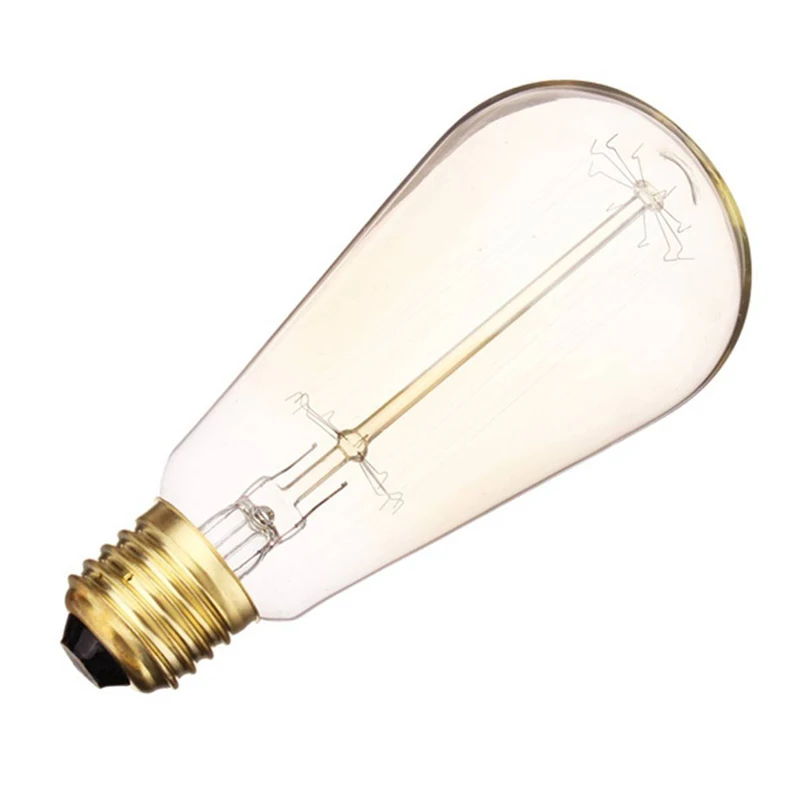 Античный Ретро винтажный E27 40 Вт 110 В/220 В Edison Light лампа накаливания свет