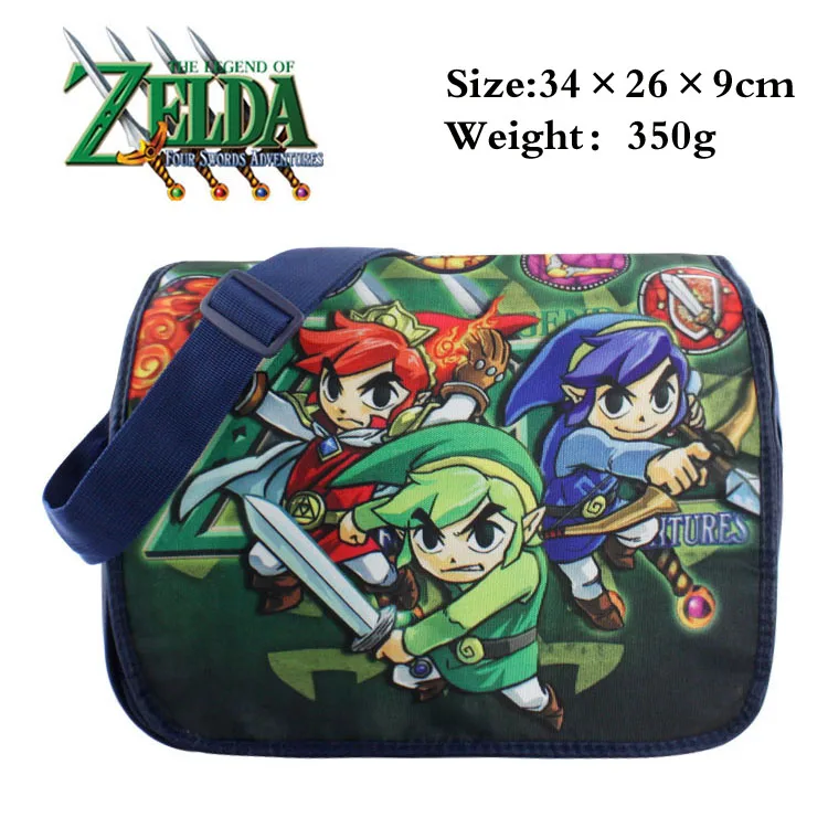 Легенда о zelda сумка полиэстер печатных вт/студенческие Сумки дети Сумка